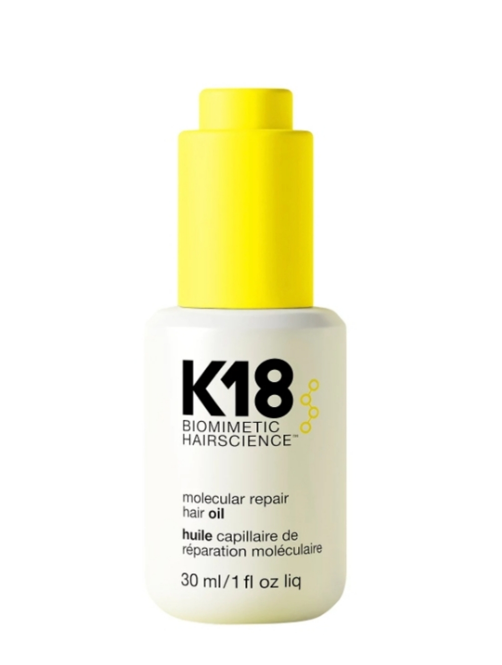 K18 BIOMIMETIC HAIRSCIENCE Molecular Repair Hair Oil 30ml/1 FL Oz *Brand New*